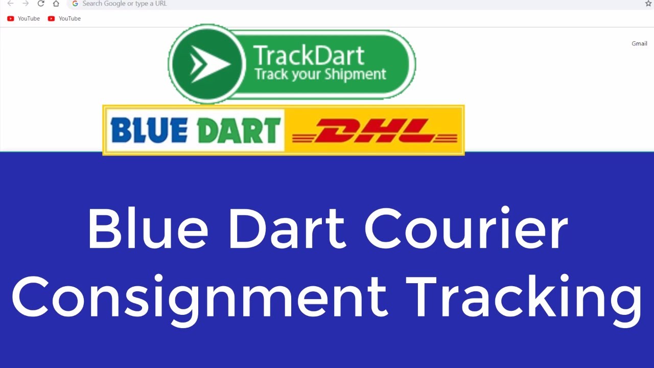 Bluedart Tracking Courier Online - Track & Trace